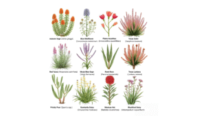 Top native Texas plants for xeriscaping gardens in South Austin