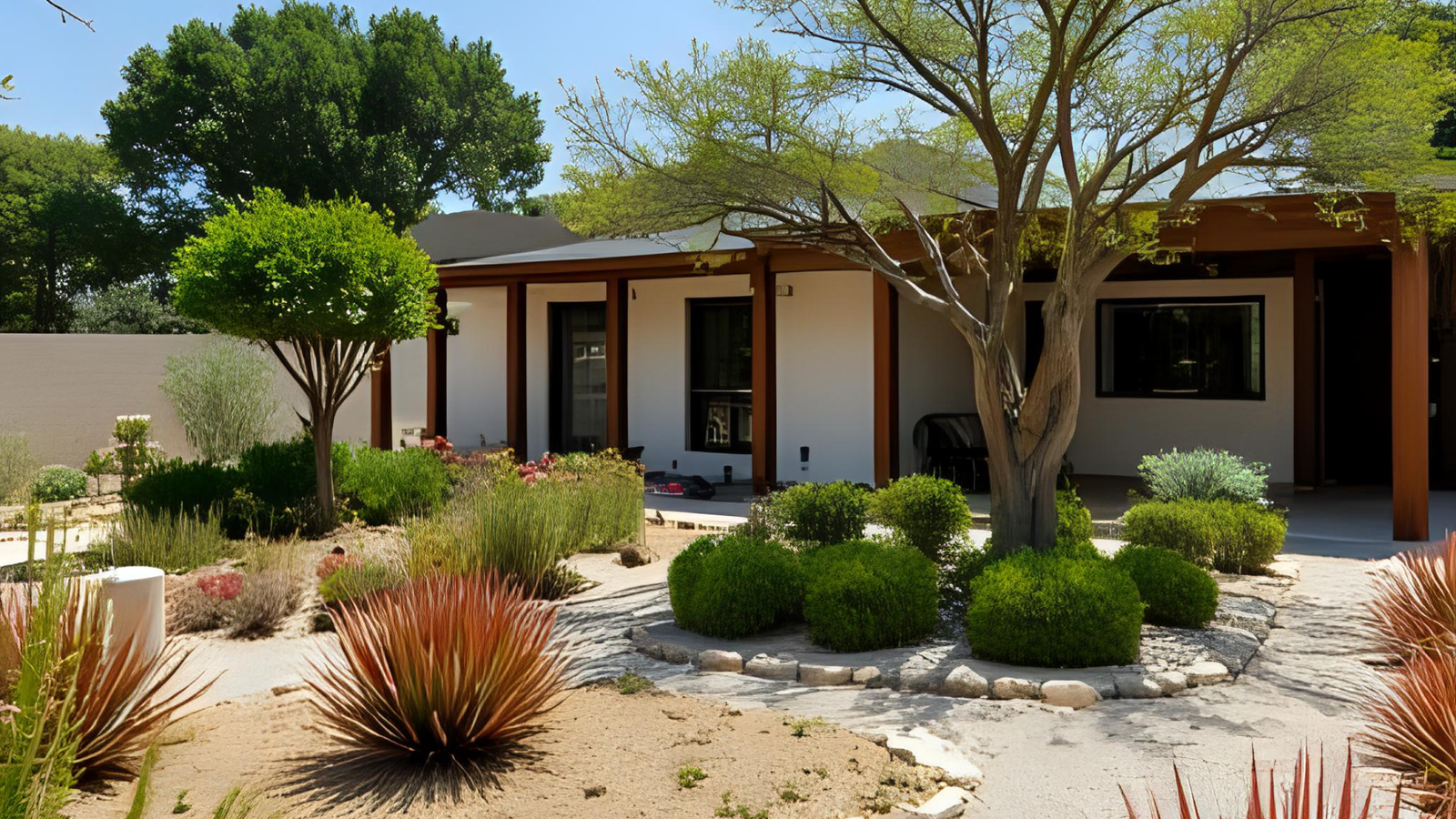 Xeriscaped