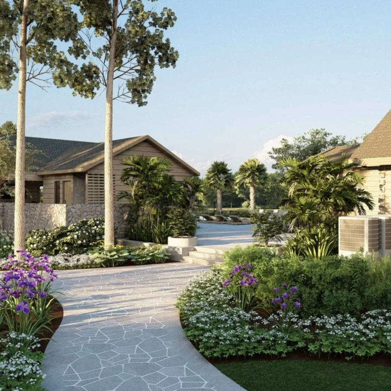 Eco-friendly landscaping with native plants in Barton Creek